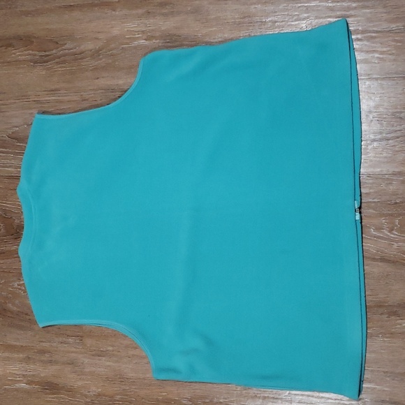 (2X) Carroll Reed Fleece Floral Embroidered Vest Rose Design Cozy Athleisure - Picture 8 of 9